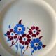 Set of 10 flat plates K&G Lunéville, model Sylvain