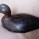 canard décoratif en bois sculpté