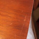 Huge shelf library Swedish desk teak, string.