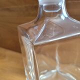 Carafe à whisky en verre épais