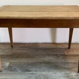 Oak farmhouse table