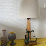 Vintage fifties desk lamp in Prouvé style