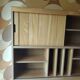 Vintage 1970s wall unit – integrated desk & storage – esprit