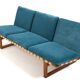 Old Børge Mogensen Sofa Model 211 New Upholstered
