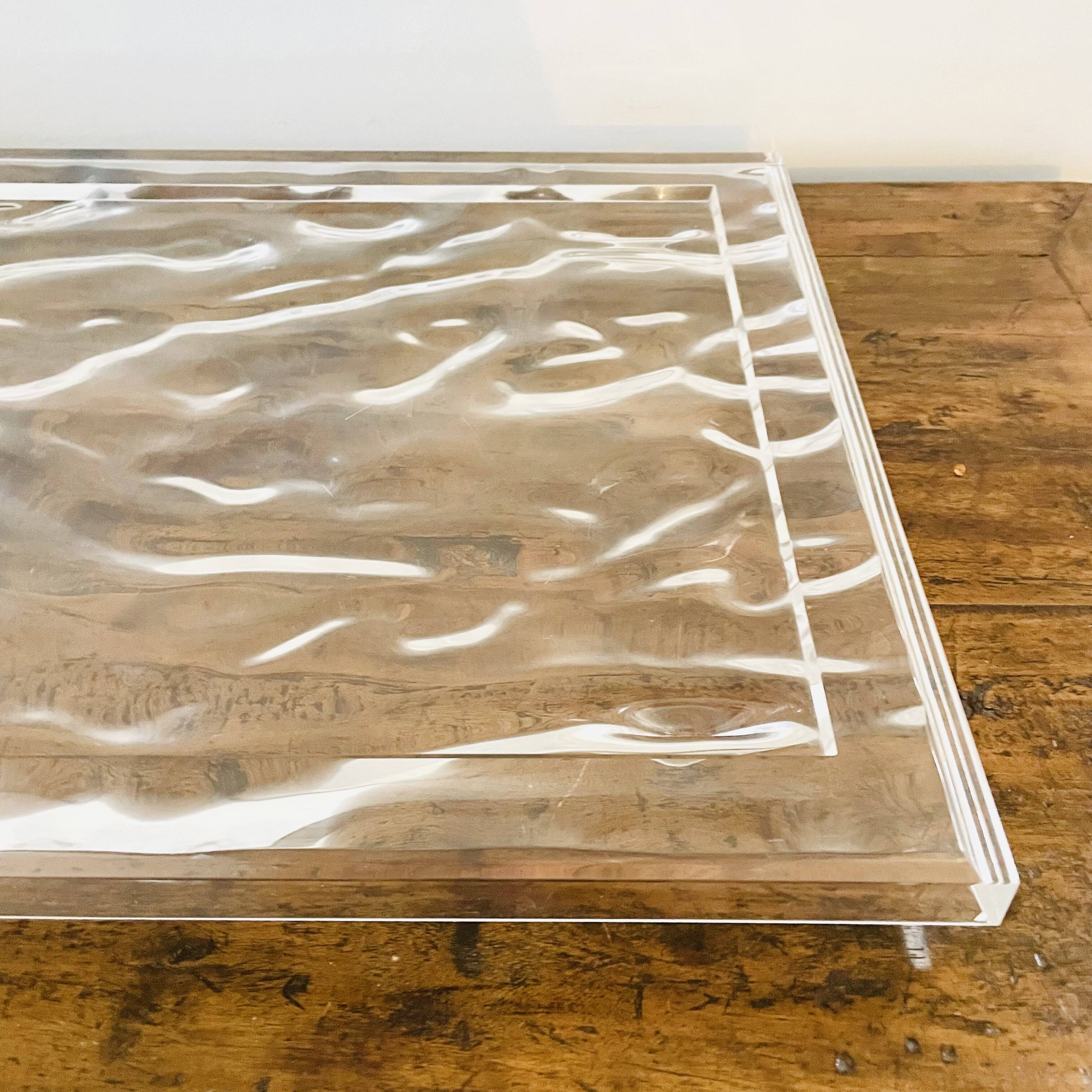 Serving tray dune big by kartell design mario bellini made in italy
