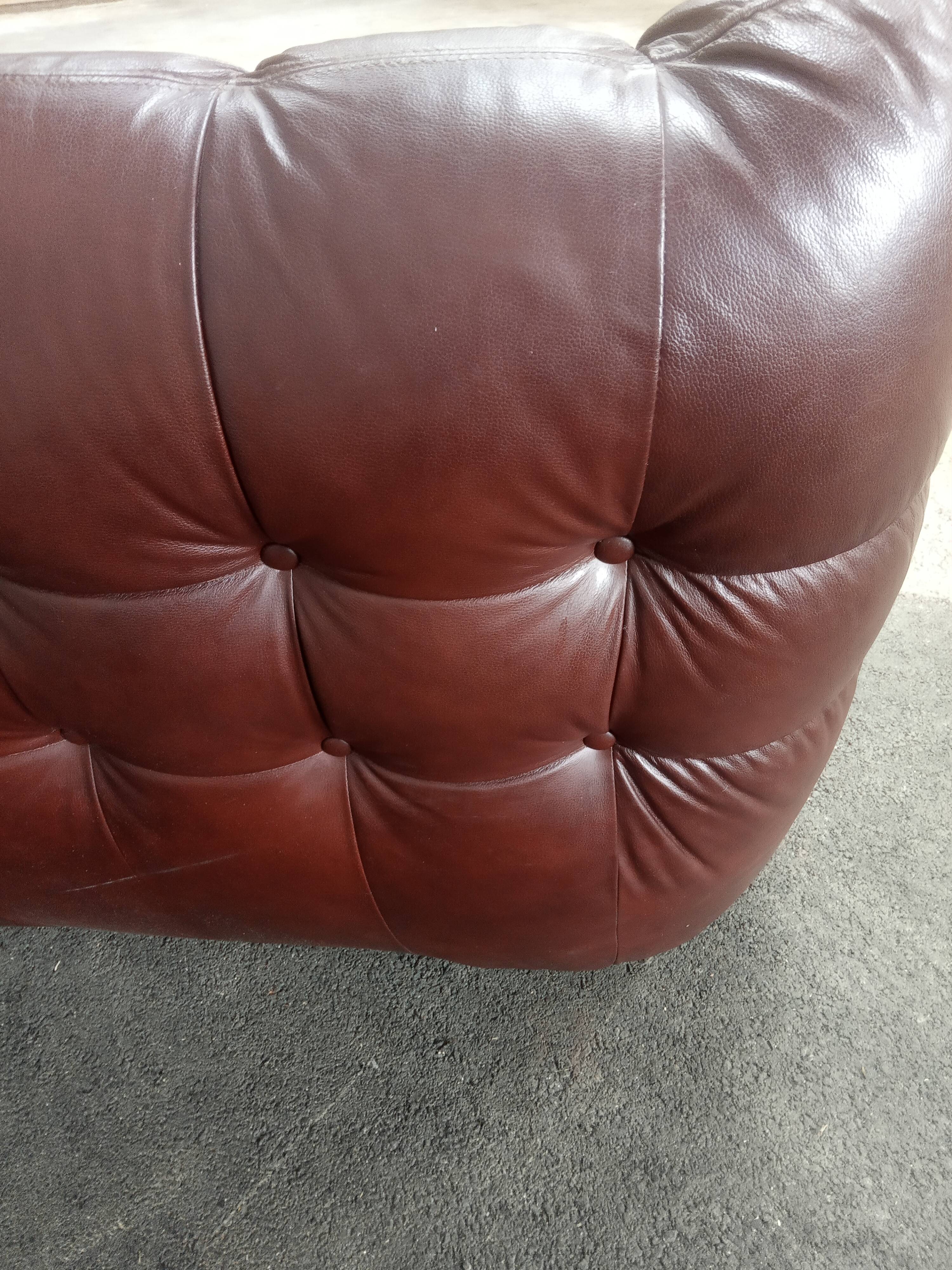 Vintage cubist lounge sofa