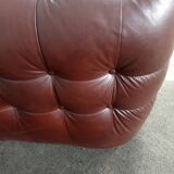 Vintage cubist lounge sofa