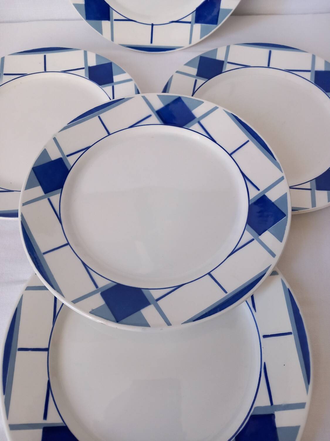Sarreguemines Efel dessert plates