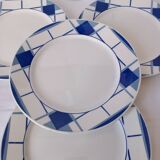 Sarreguemines Efel dessert plates