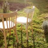 Pair of bistro chairs