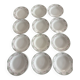 Longwy service – Louis XVI style – 19 deep plates + 1 serving dish