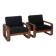 Set of 2 "Hombre" armchairs by Burkhard Vogtherr