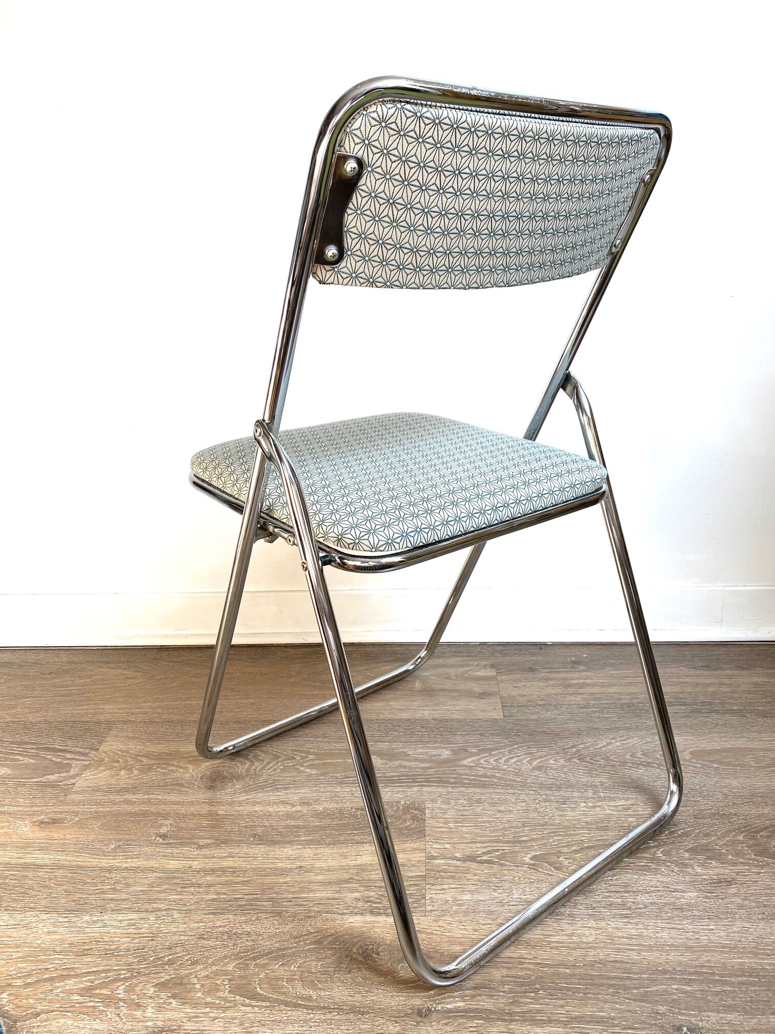 Folding chair - Saki - 70s - upcycled