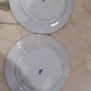 Plats Creil et montereau lot de 2