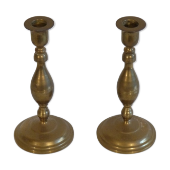 Vintage brass candle holders 1960