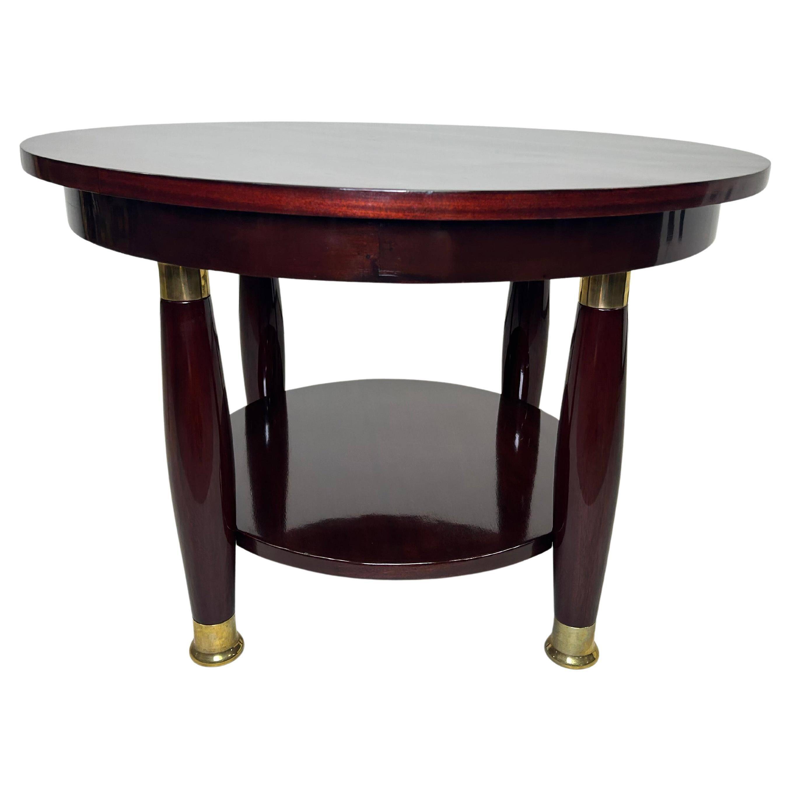 Extra rare coffee table by Adolf Loos for Fridrich Otto Schmidt.
