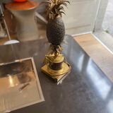 Lampe palmier en laiton