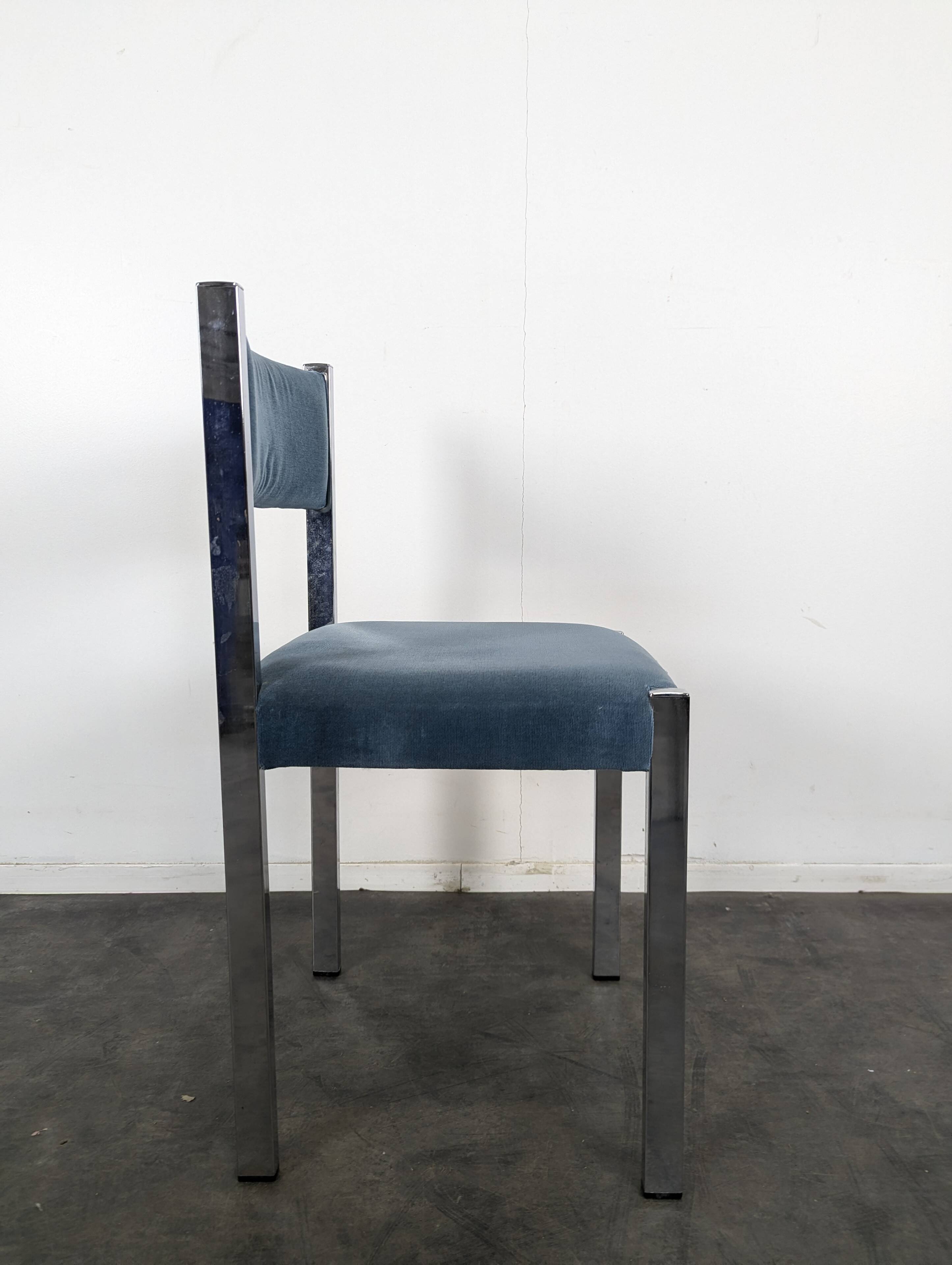 Set of 6 chairs from the 1970s by Roche Bobois.