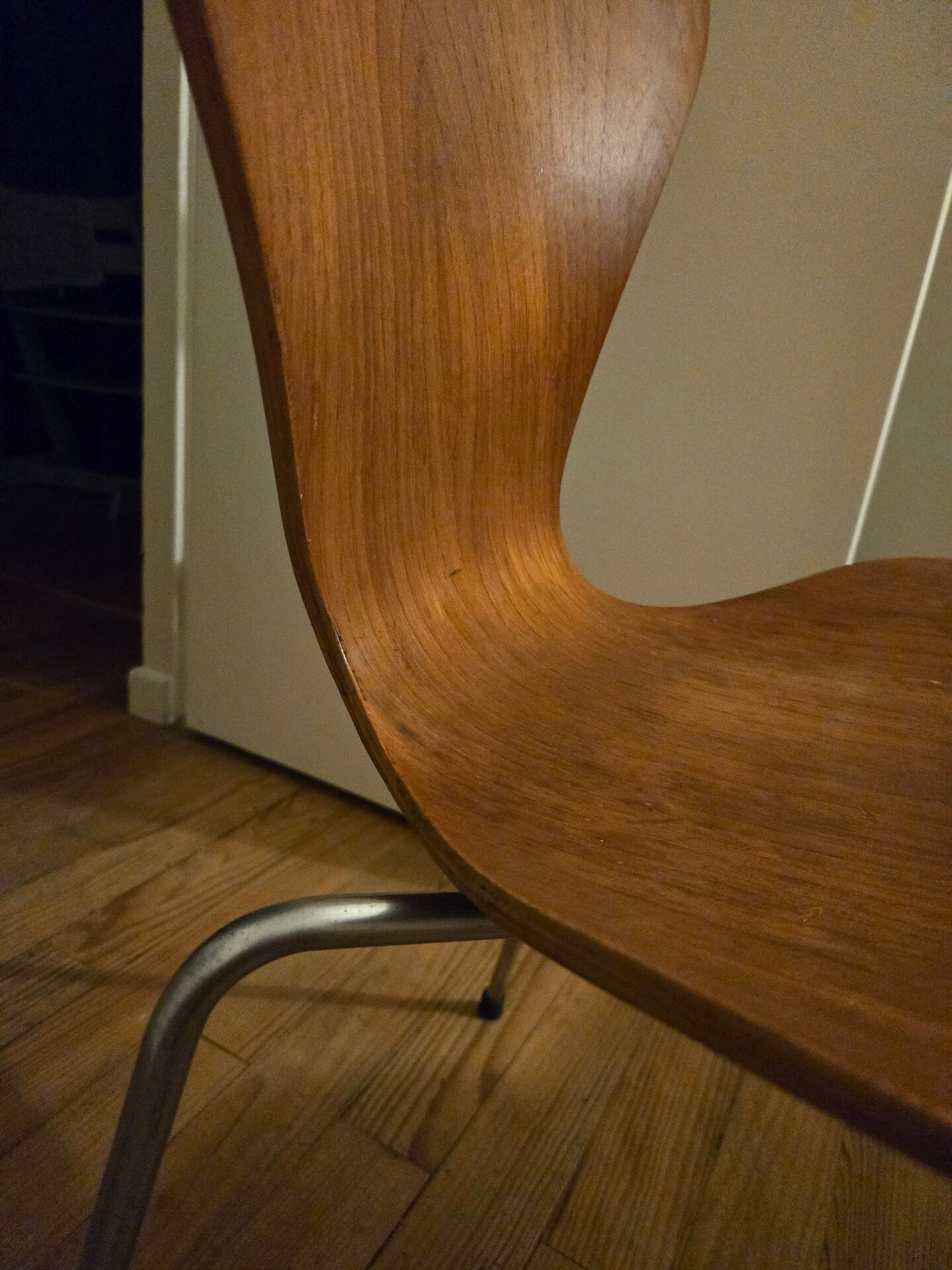 4 chaises Jacobsen série 7 de 1968 - Fritz Hansen