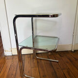 Service/end of vintage canape 1970 double tray