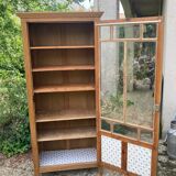 Vintage glazed Parisian wardrobe