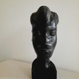 Black wooden head