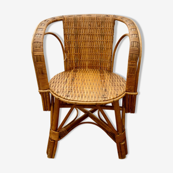 Fauteuil en rotin
