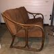 Vintage Maison Kok rattan sofa from the 70s