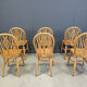 Set of 6 vintage Ercol dining chairs, 1950s