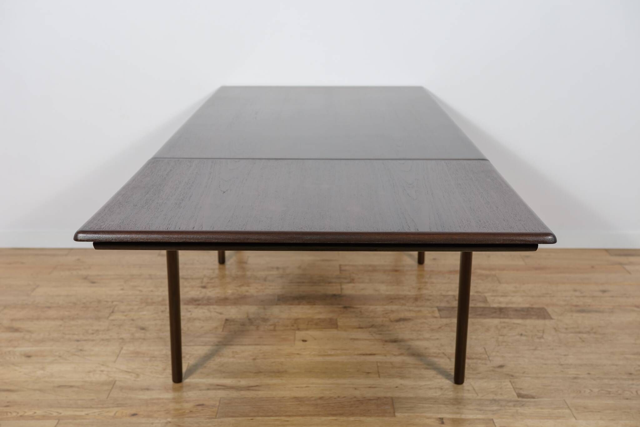 Mid-Century Teak Extending Dining Table Designed by Johannes Andersen for Uldum Møbelfabrik, Denmark, 1960s