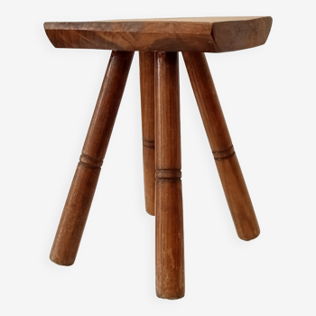 Vintage 60s brutalist stool