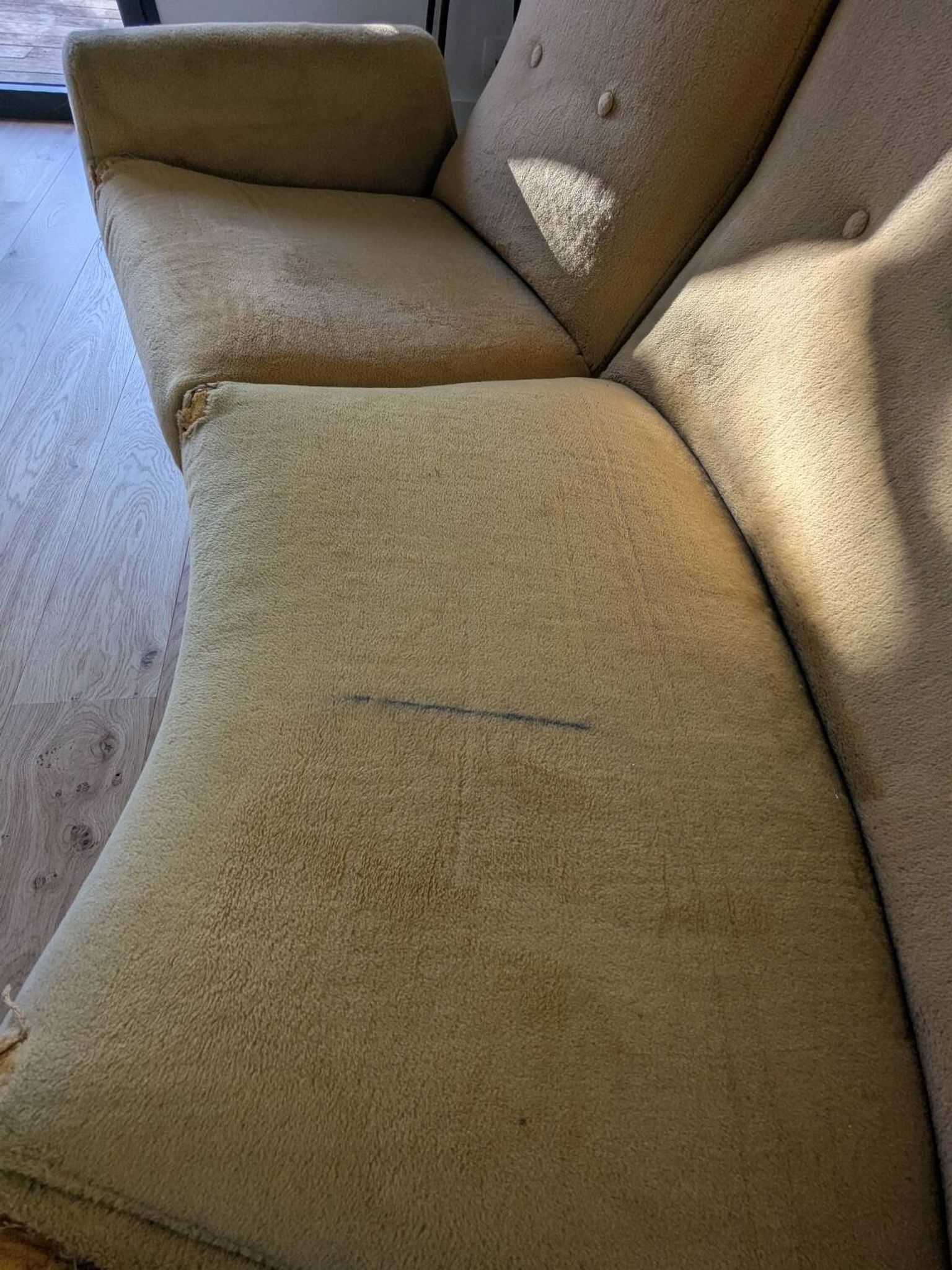 Modular sofa model 743 by Joseph-André Motte for Steiner 1960