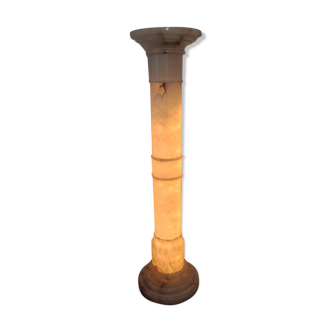 Colonne lumineuse en albatre