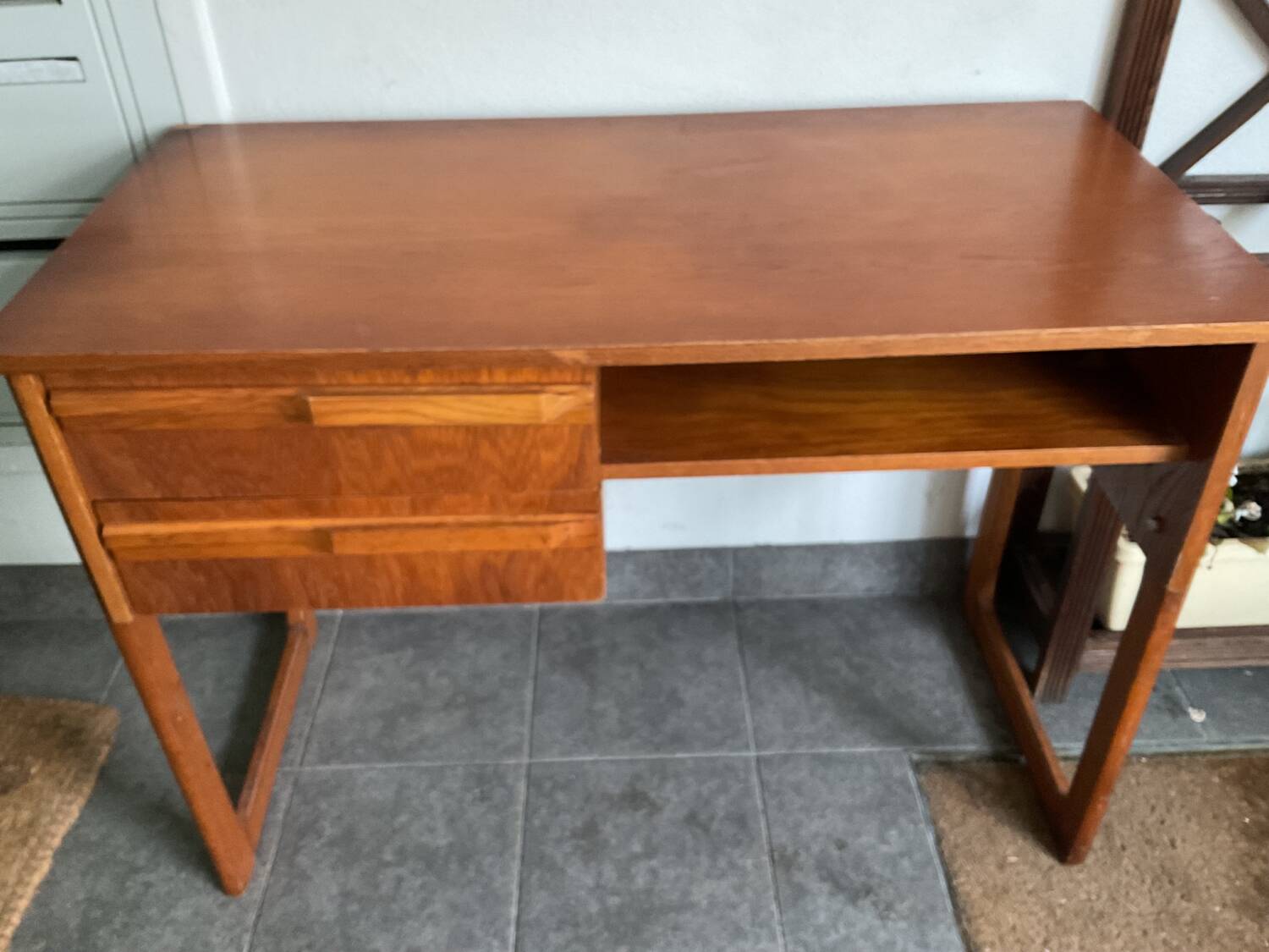 50s wooden desk