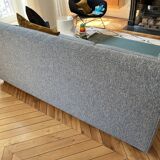 Fabric buckle sofa