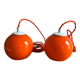 Pair of portable lamps