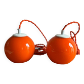 Pair of portable lamps