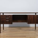 Mid-Century Freestanding Rosewood Desk, Denmark, 1960s