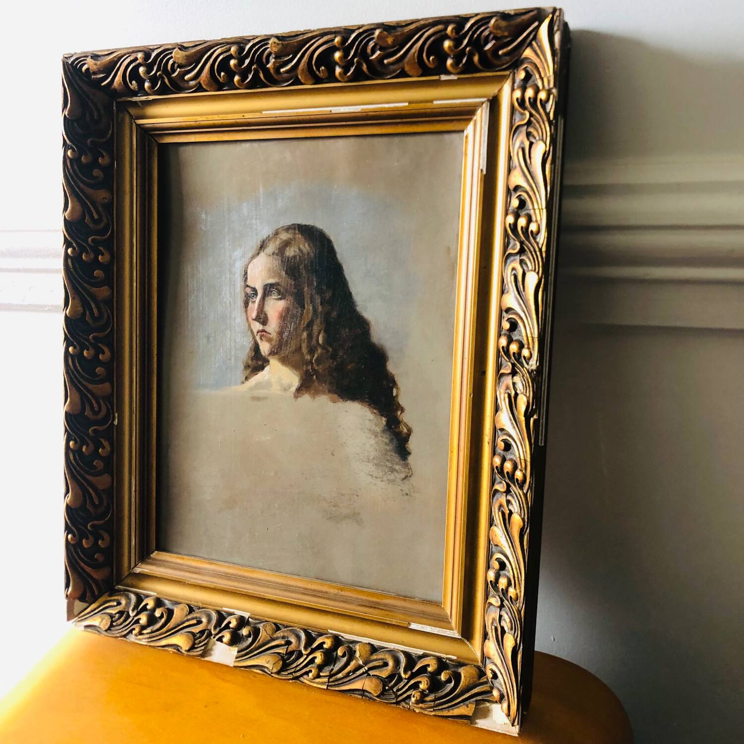 Portrait of a young Flemish girl