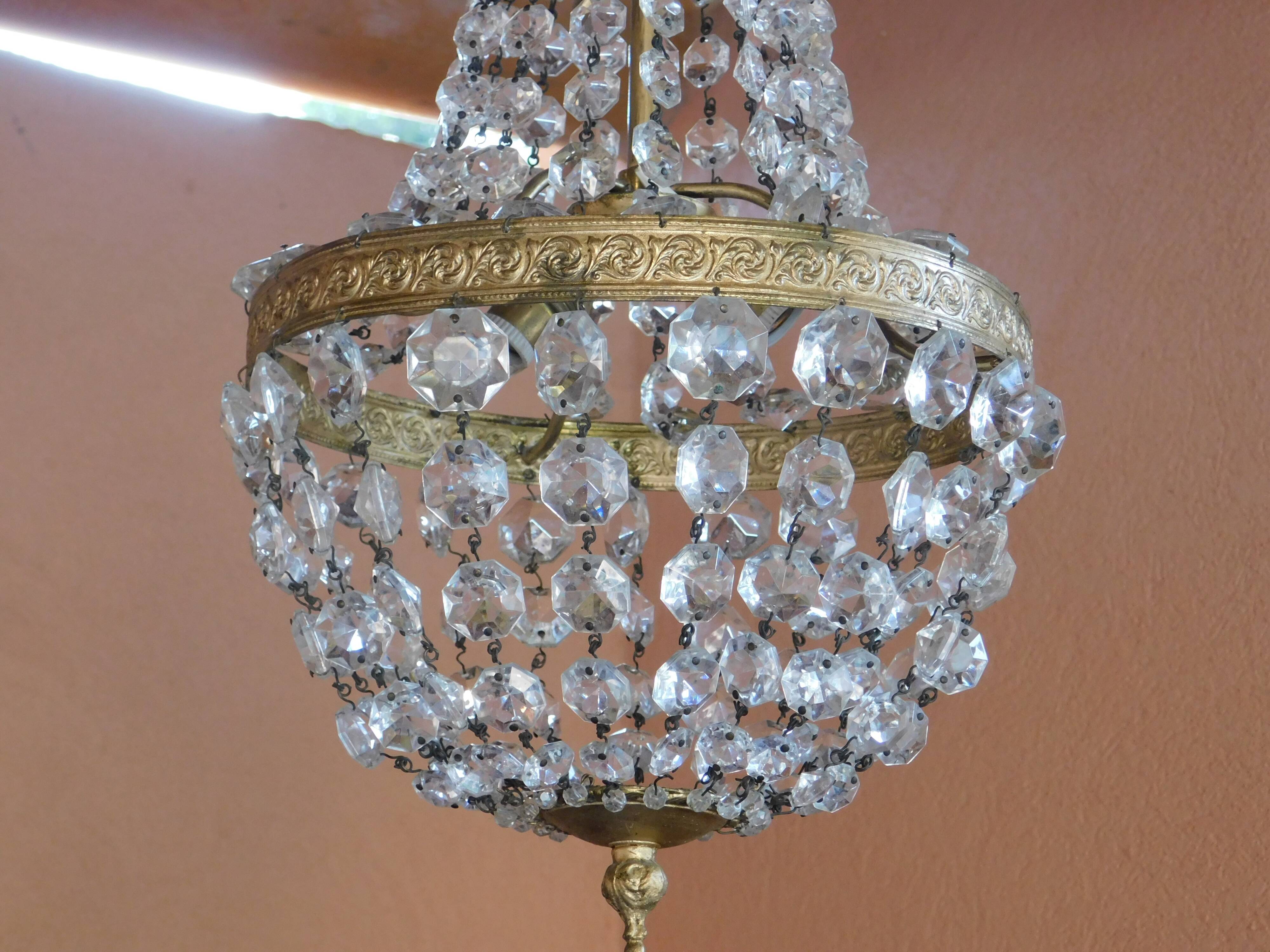 Hot air balloon chandelier - 25 cm