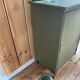 Antique 1-door boarding school furniture