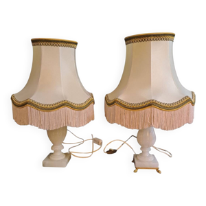 2 lampes de chevet en