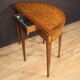 1930s Louis XVI style demilune gaming table