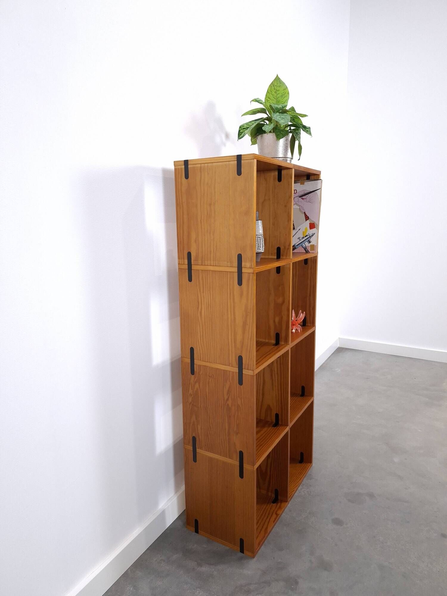 Vintage Danish Poul Cadovius Cubex modular shelving unit Cado 1960s