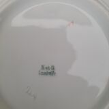 Tea cup with saucer in Earthenware K G Lunéville (Keller Guerin)