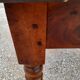 Table de ferme rustique en noyer -1m70