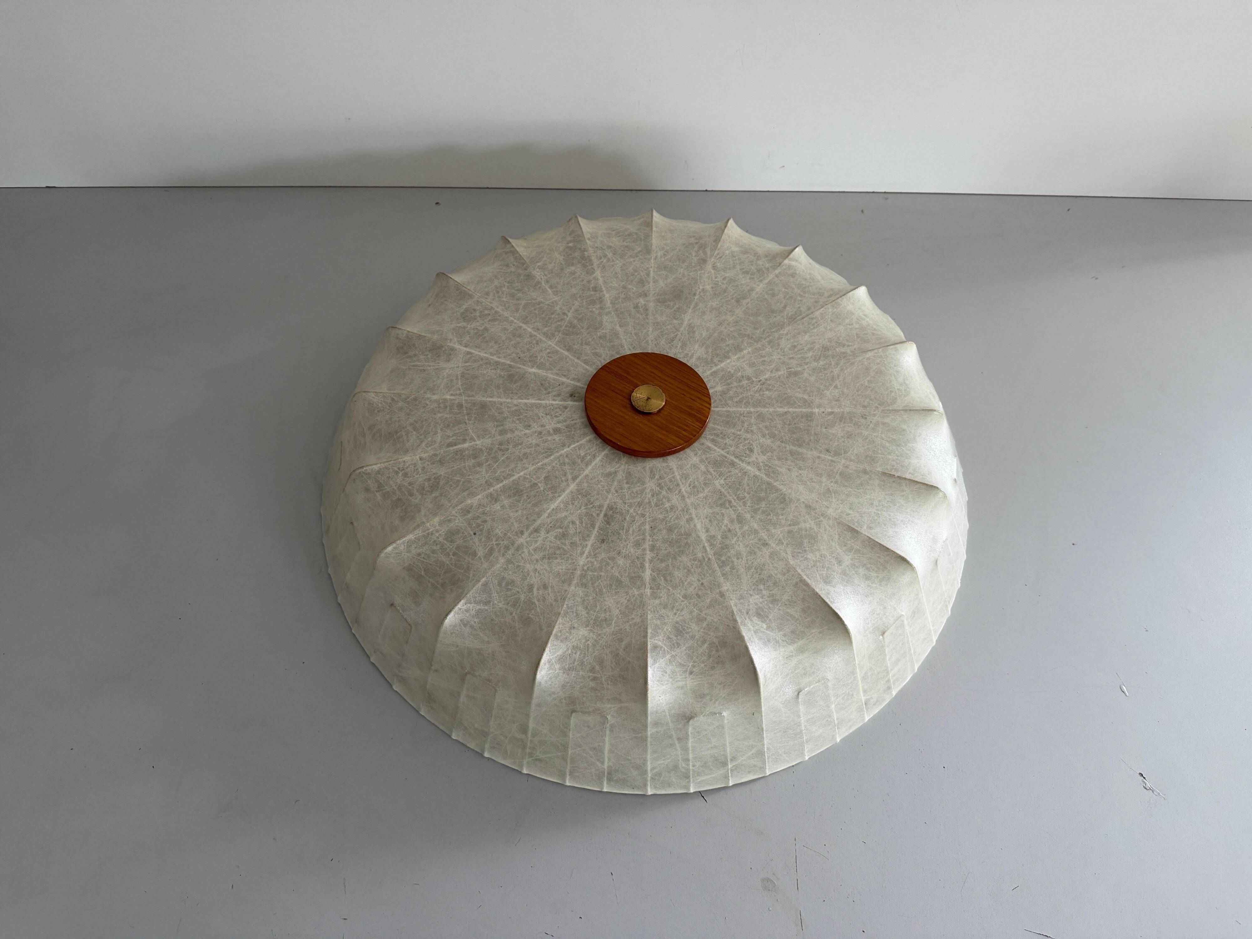 Recessed ceiling light Cocoon by GOLDkanT, 1960s, Germany.