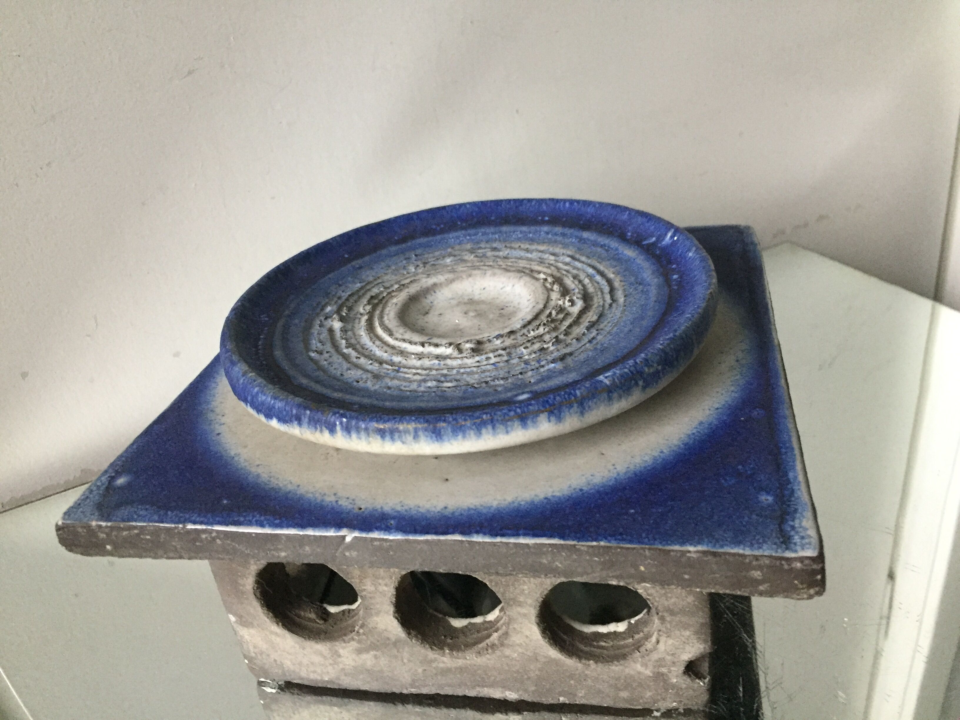 Danish Ceramic 1970’s Wall Lamp