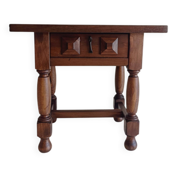 Table d'appoint baroque revival castillan espagnol, milieu du 20e siècle