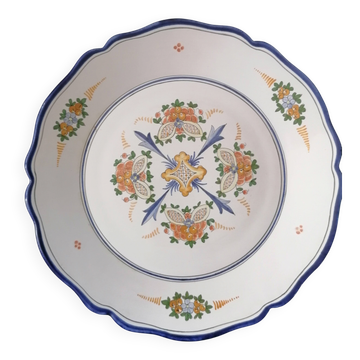 Assiette Nevers 20 ème s